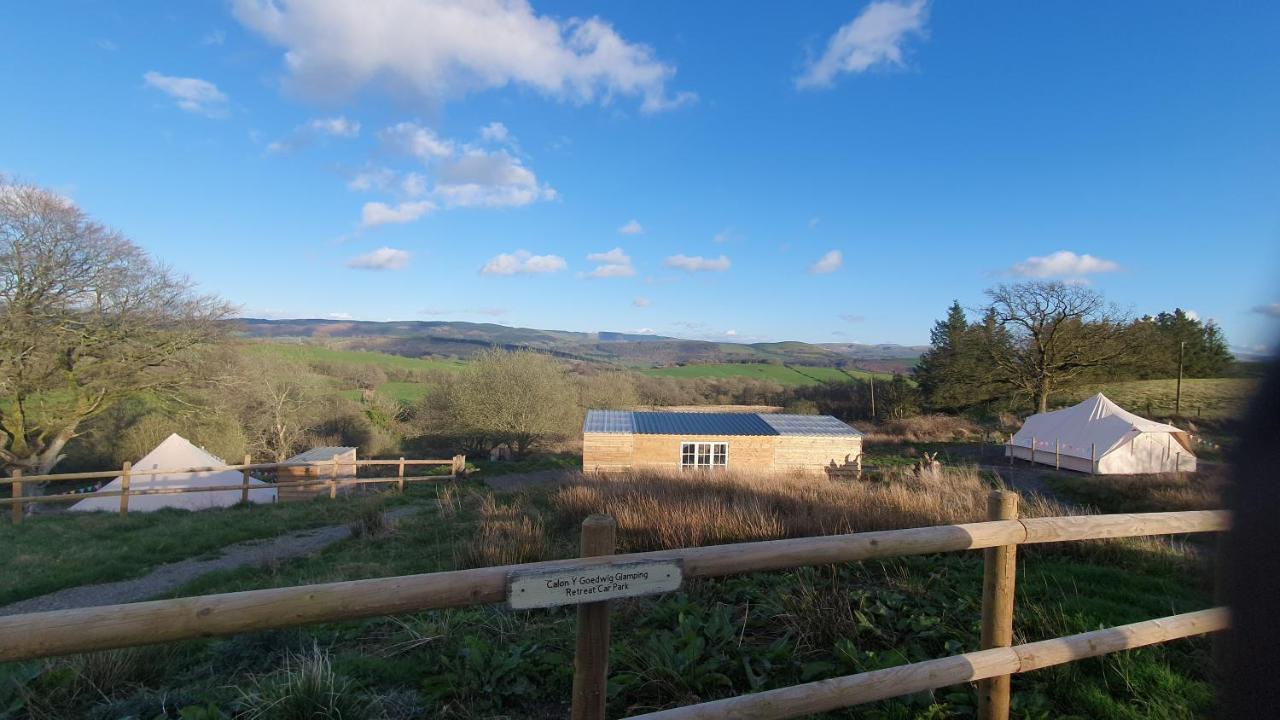 Calon Y Goedwig Glamping Hotel Llandovery Exterior foto